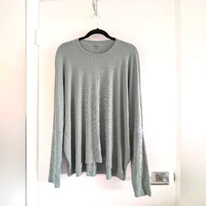 Plus Size Light Green Dollman Top